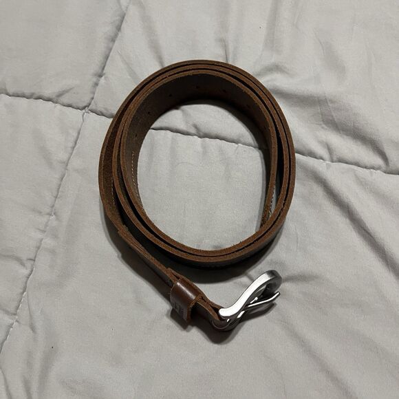 Levi Strauss & Co. Signature Men’s Leather Belt Size XL42 Brown - Picture 3 of 8